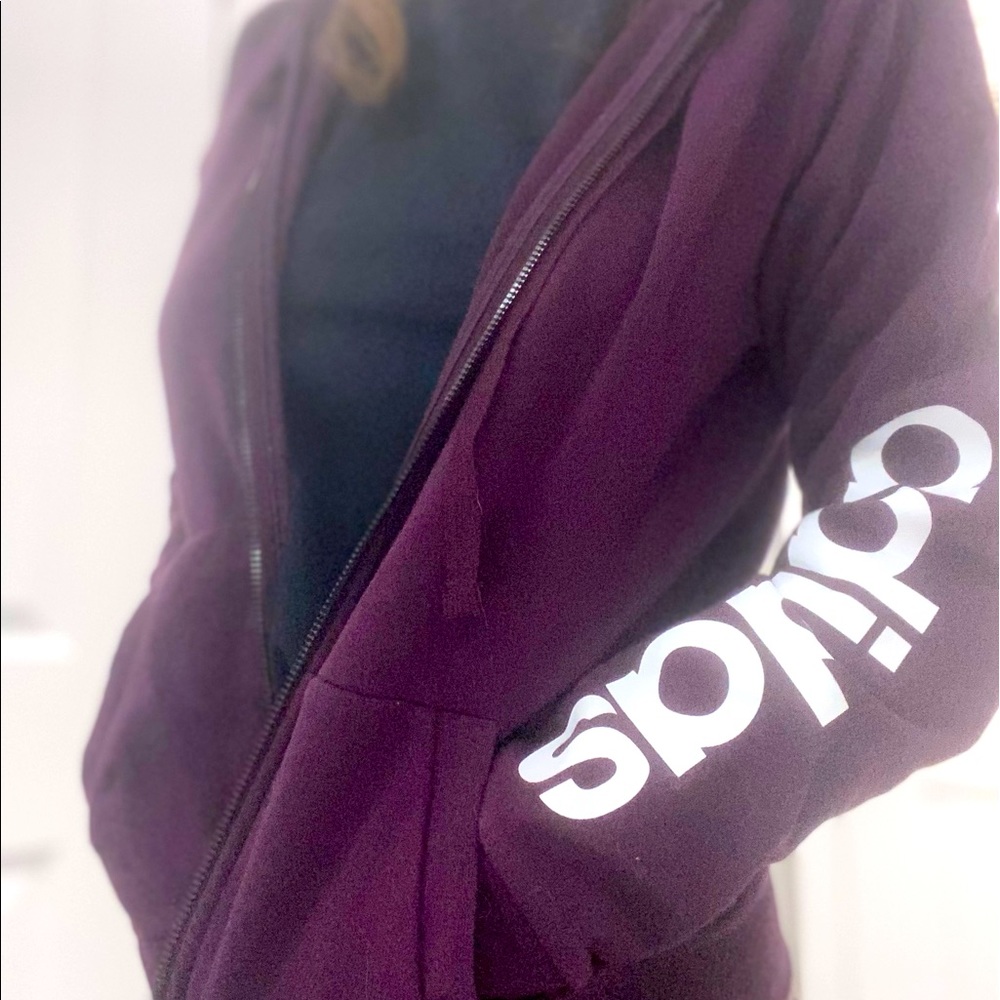 Adidas zip up hoodie